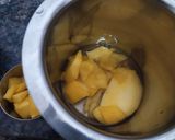 A picture of step 1 of Mango grilled dhokla.