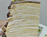 Foto langkah ke 20 dari resep Rilakkuma crepe cake.