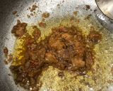 A picture of step 2 of Kado or dal chana.