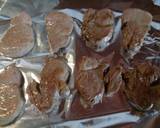 Pork medallions with garlic and herb crust with saffron mash recipe step 3 photo