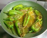A picture of step 5 of Stuffed Capsicum Recipe with Besan.