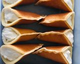 A picture of step 7 of KATAYEF B KASHTA (LEBANESE CREAM DESSERT).
