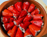 Foto del paso 4 de la receta: Pimientos rellenos de morcilla