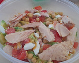 Foto del paso 2 de la receta: Ensalada de garbanzos y aguacate