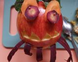 Kleines Apfel - Halloween - Monster Rezeptschritt 4 Foto