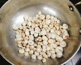 A picture of step 1 of Makhana Coconut Paag 😋A Sweet Delight for Janmashtami.