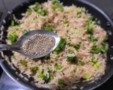 A picture of step 6 of Broccoli Rice.
