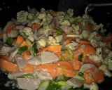 Foto langkah ke 4 dari resep Orak Arik Sayur Telur.