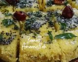 A picture of step 3 of Instant Khaman Dhokla.