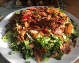 A picture of step 4 of Fattoush.