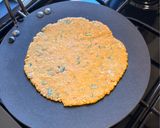 A picture of step 11 of High-Protein Paneer & Moong Bajra Methi Thepla.
