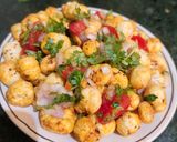 मखाना चाट रेसिपी चरण 4 फोटो