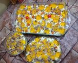 A picture of step 5 of Fruit custard.