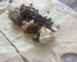 Φωτογραφία βήματος 3 της συνταγής Καλτσόνε με πραλίνα φουντουκιού στα γρήγορα - Nutella calzone