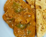 A picture of step 11 of Onion Capsicum Masala.
