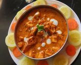 A picture of step 5 of Niramish Paneer.