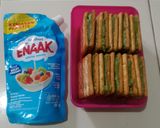 Foto langkah ke 5 dari resep Gabin Vla Matcha.