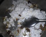 A picture of step 3 of Sabudana kheer.