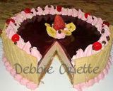 Foto del paso 10 de la receta: Mousse tricolor con gelee de frambuesa! 💋 con todo comprado 😍