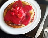 A picture of step 10 of Coconut creme stuffed pancakes.