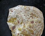 A picture of step 4 of Pyaaz Paratha kachori Style.