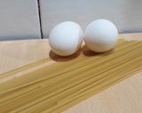 Foto del paso 1 de la receta: Niditos de fideos y huevos