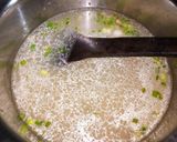 A picture of step 2 of Schezwan Soup.