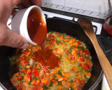 Foto del paso 4 de la receta: Alitas de pollo en salsa jardinera pasada por colador chino