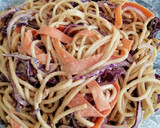 Foto del paso 7 de la receta: Ensalada de spaghetti con lombarda