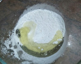 A picture of step 2 of Eggless Marble Cake.