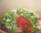 A picture of step 5 of Marmitako.