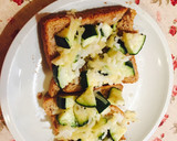 Foto del paso 7 de la receta: Tosta de calabacín gratinado
