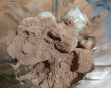 Foto del paso 1 de la receta: Nieve de chocolate y plátano