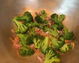 A picture of step 6 of Green Pasta.