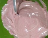 Foto langkah ke 3 dari resep Bolu Zebra Merah Putih Lembut all in one.
