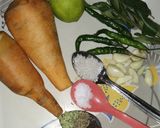 गाजर चटणी (gajar chutney recipe in marathi) रेसिपी स्टेप 1 फोटो 