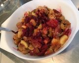 Une image de l'étape 4 de Compote aux deux pêches et ananas.