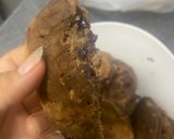 Foto del paso 3 de la receta: Mini panqueques de avena y cacao❤️