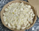 Foto del paso 6 de la receta: Tarta integral de pollo y puerro 🍗
