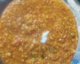 A picture of step 3 of Namkeen daliya.