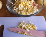 Foto del paso 1 de la receta: Empanadas de jamón, quesos y pimiento morrón, con cominos