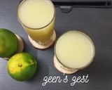 A picture of step 3 of Sweet Lime or Mosambi Juice.