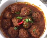 A picture of step 4 of Speicy kofta curry iftar special.