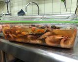 A picture of step 10 of Shaoxing Drunken Shrimp (Wild Sword Shrimp from Penghu).