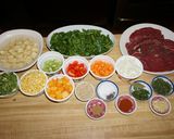 A picture of step 1 of CHILEAN BEEF CARBONADA SOUP. JON STYLE.