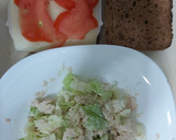 Foto del paso 2 de la receta: Sándwich de pollo con pan de espelta 🥪