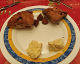 Foto del paso 3 de la receta Panettone de canela con helado de vainilla y trufas