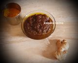 अदरक, अजवाइन और हल्दी का हलवा (adrak ajwain aur haldi ka halwa recipe in Hindi) रेसिपी चरण 5 फोटो