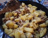 Szalonnás, káposztás burgonya Sanyisan recept fázis 5 fotója