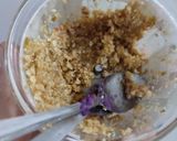 Foto langkah ke 4 dari resep Cake Ubi Ungu isi kacang Almond dan kurma.